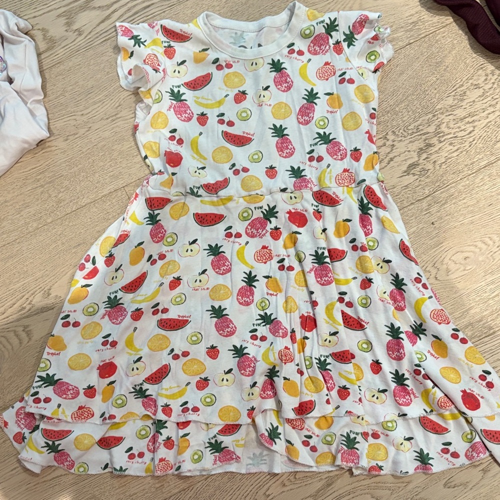 Chaser fruit Print Kids Dress never worn